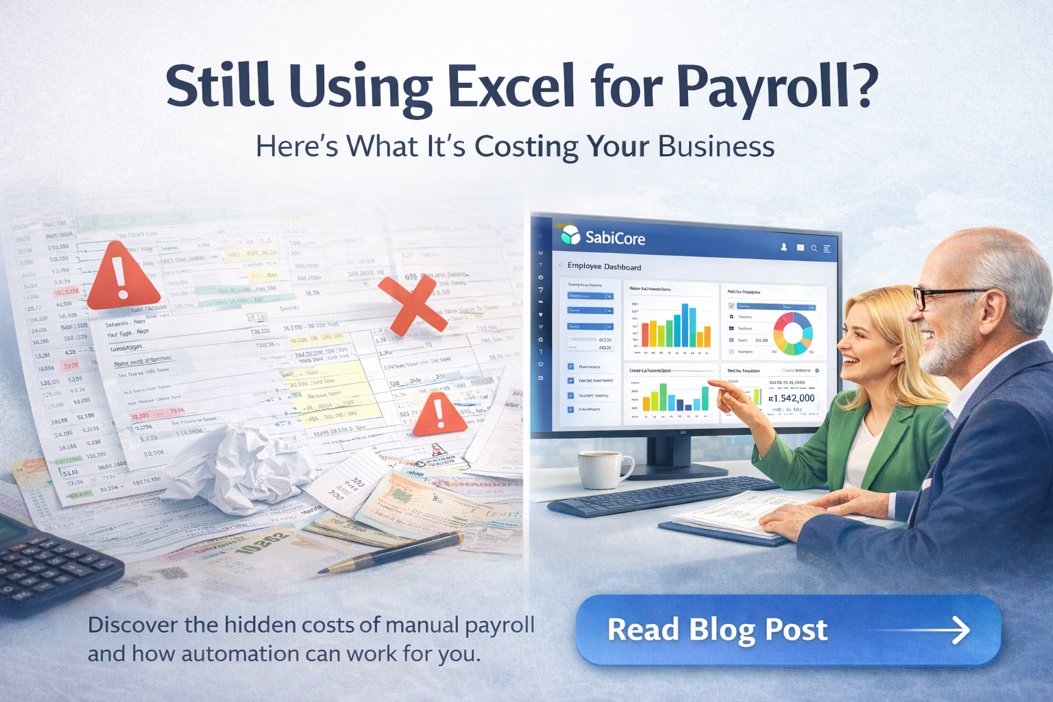 Still Using Excel for Payroll? Here’s What It’s Costing Your Business